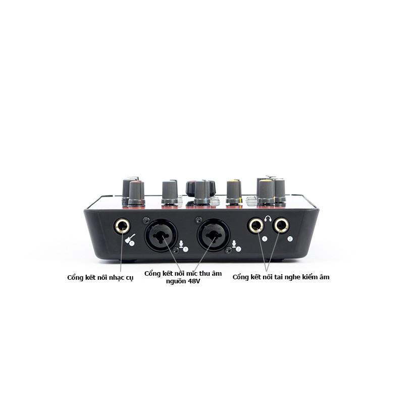 Bộ micro thu âm Takstar K850 + soundcard ICON UPOD PRO hát karaoke, livetream bán hàng, thu âm chuyên nghiệp