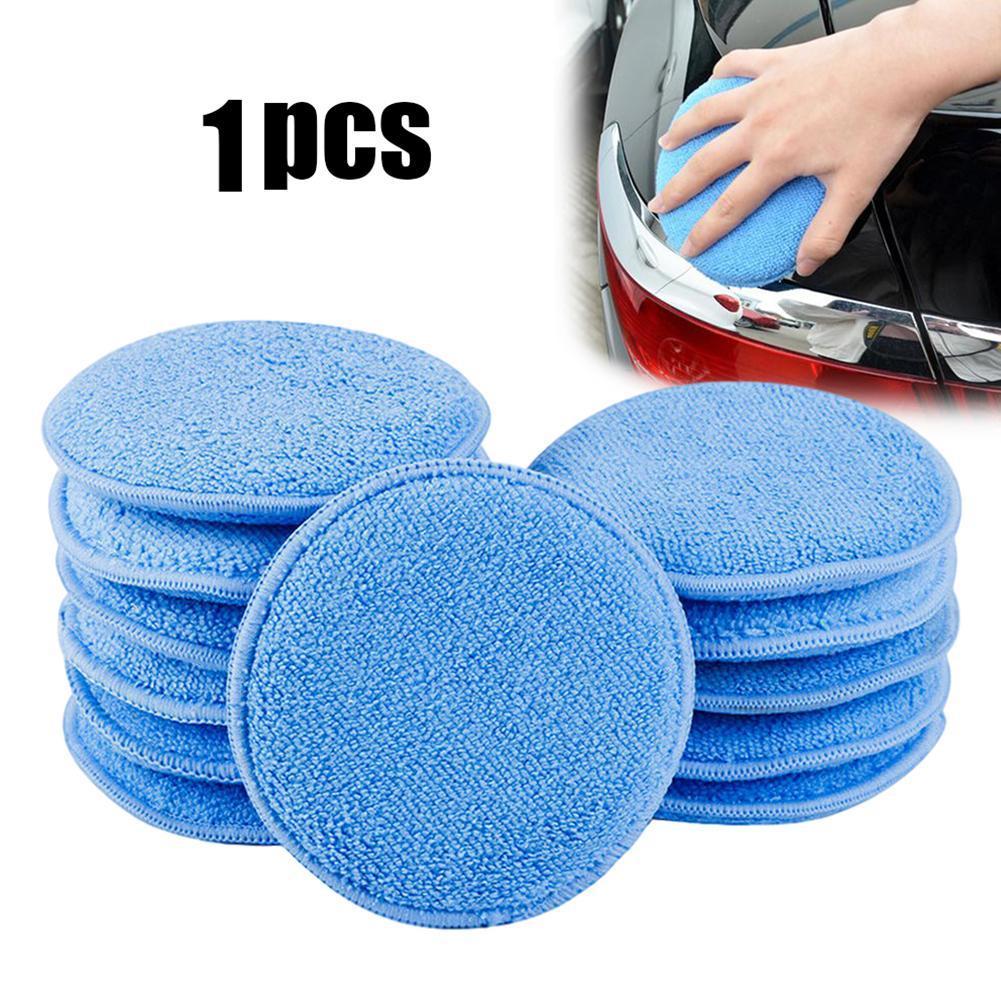 1 miếng bọt biển tròn đánh bóng xe hơi