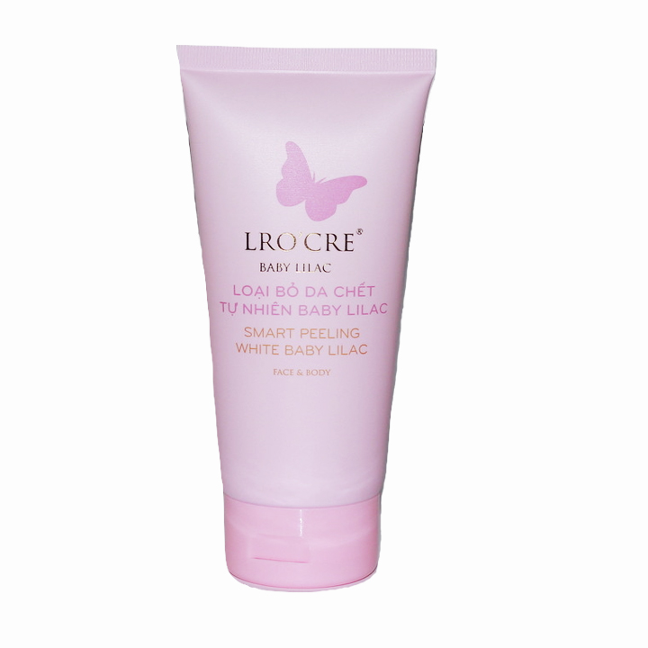 Tẩy Tế Bào Chết Tự Nhiên LROCRE Baby Lilac 200g