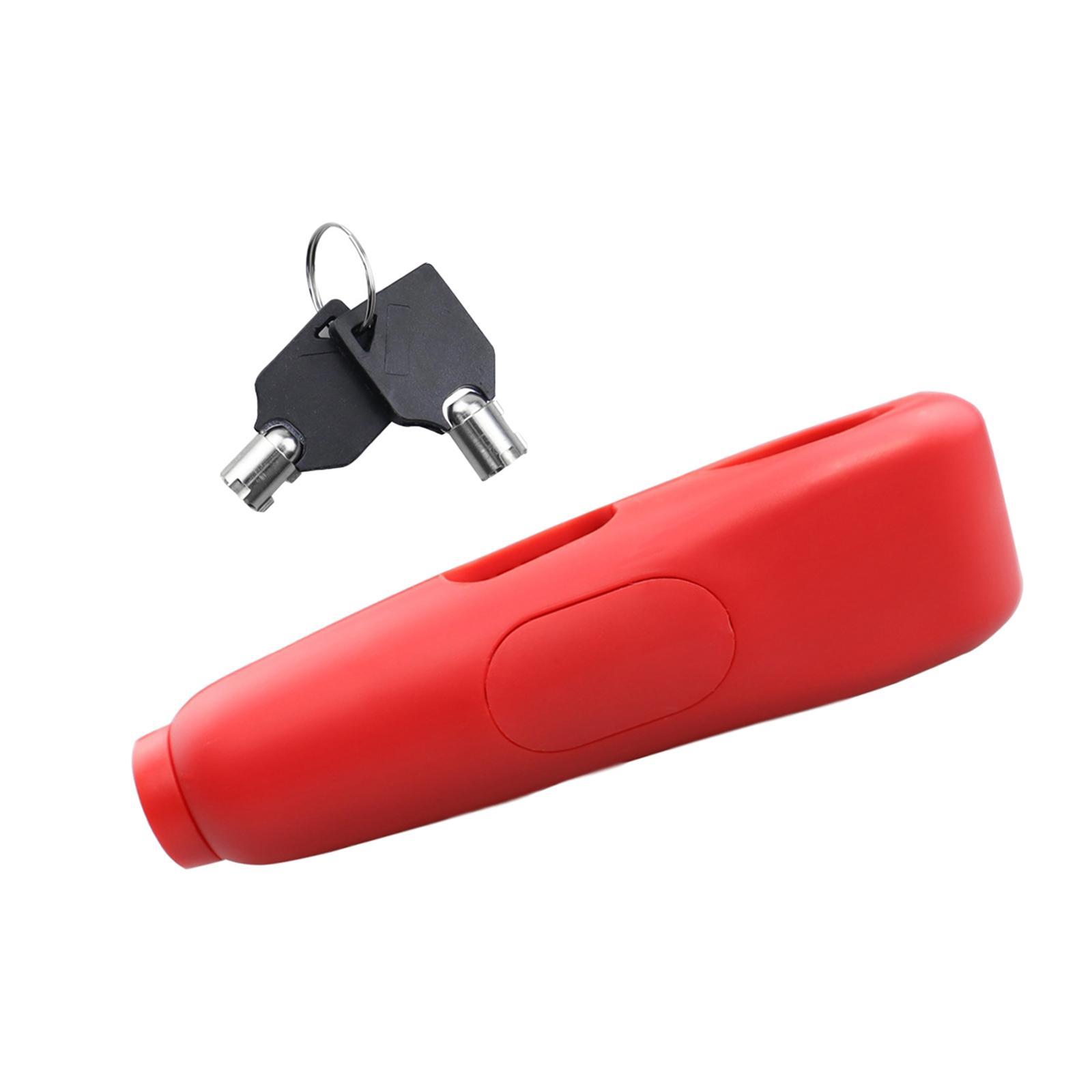 Motorcycle Handlebar Lock Heavy Duty with 2 Keys Bike Handlebar Lock
