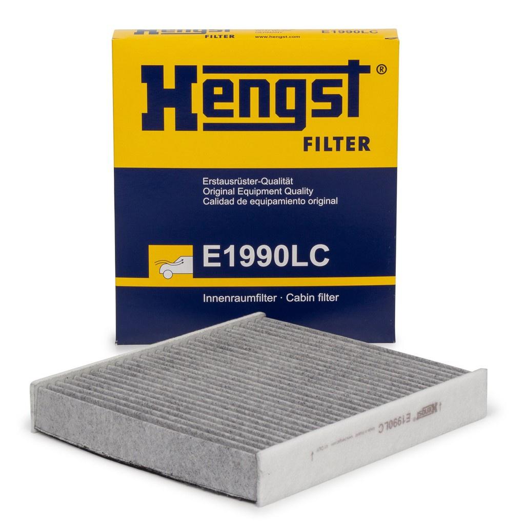 Lọc gió điều hoà cacbon Hengst xe Ford Ranger, Everest, Mazda BT50 - E1990LC