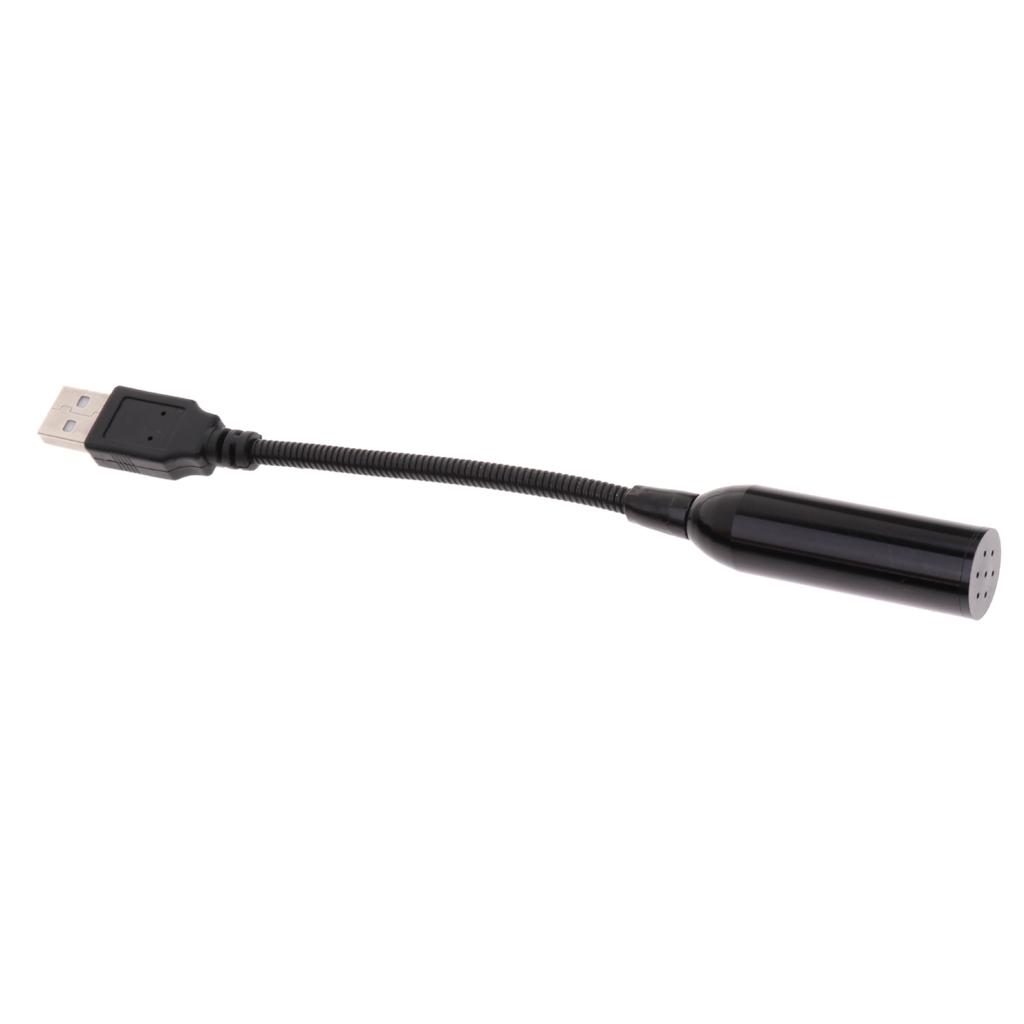 USB Microphone Computer Condenser Mic Plug & Play Home Studio for Desktop