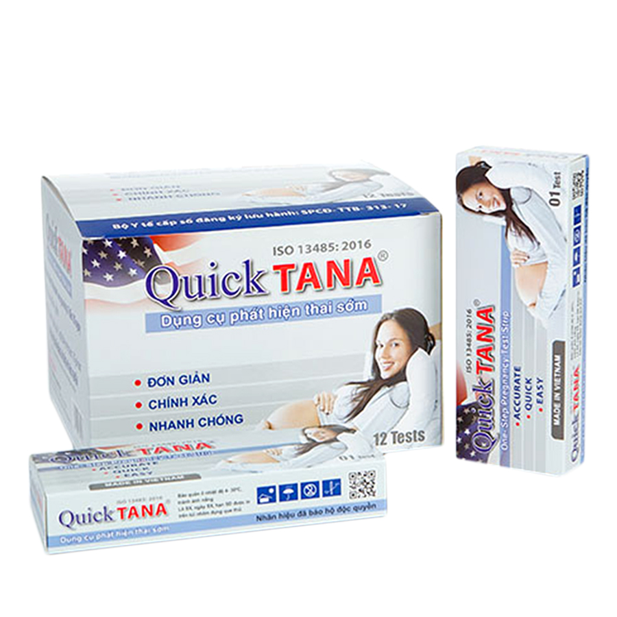 Combo 12 Que Thử Thai Quicktana