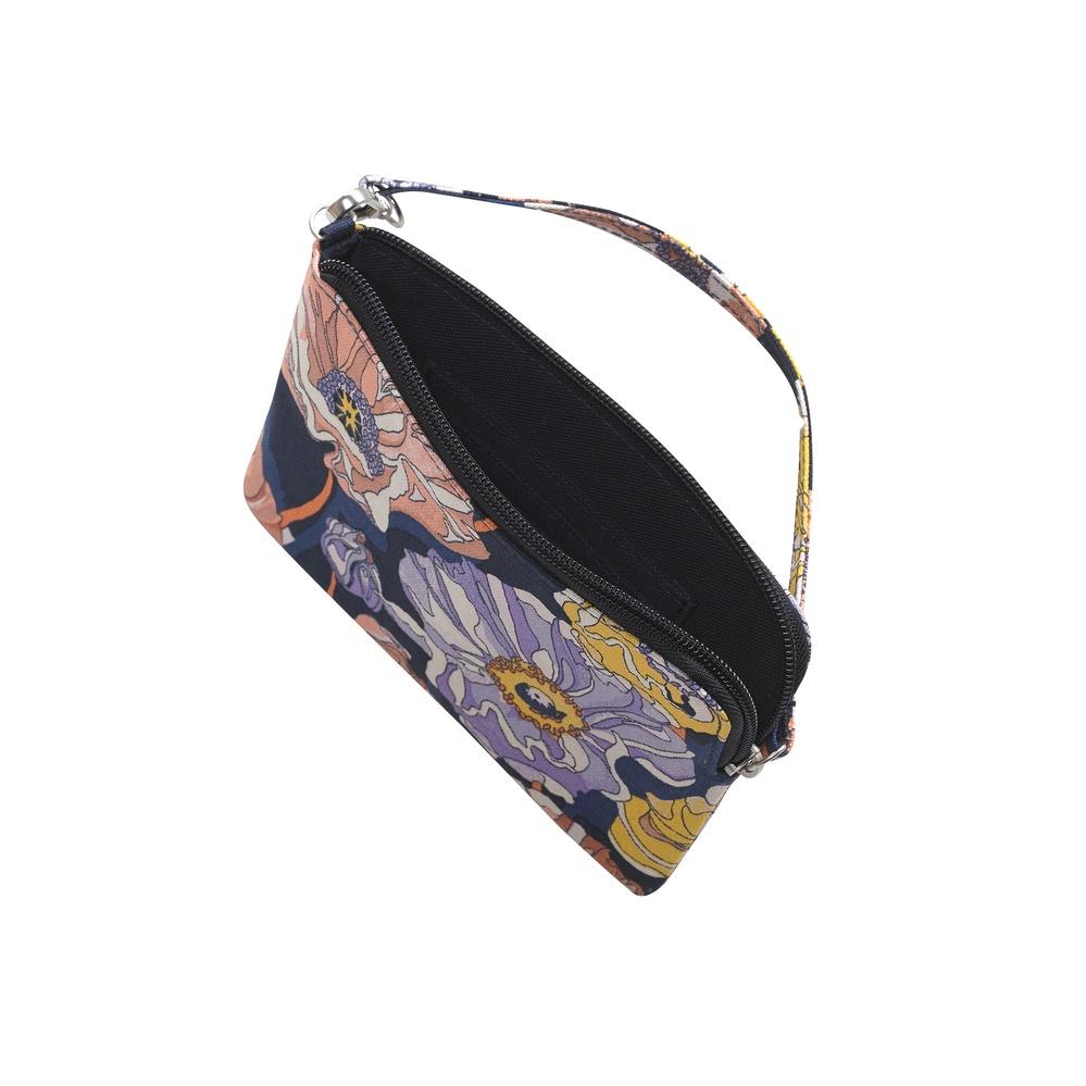 Cath Kidston - Ví đeo tay /Convertible Wristlet Pouch - Summer Poppy Midscale - Navy -1049527