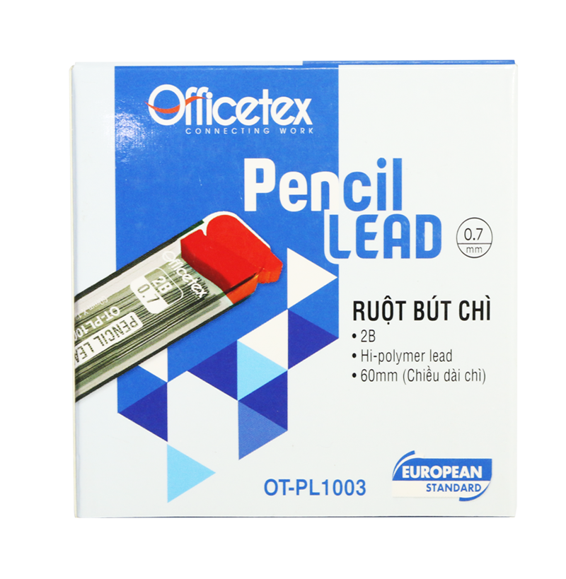 Ruột chì bấm Officetex 0.7mm/OT-PL1003 (12 cái/hộp)