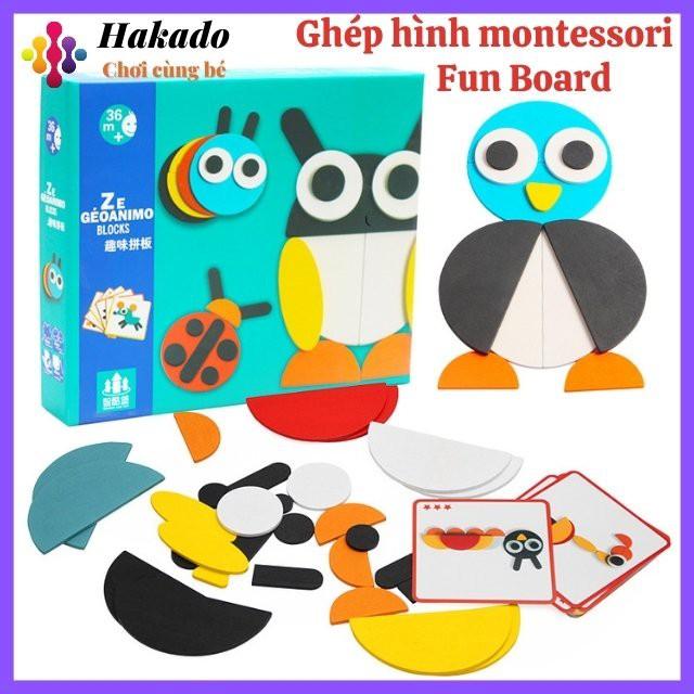 Đồ chơi ghép hình Montessori Fun Board