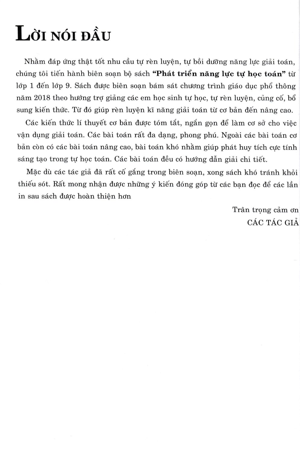 Phát Triển Năng Lực Tự Học Toán 2