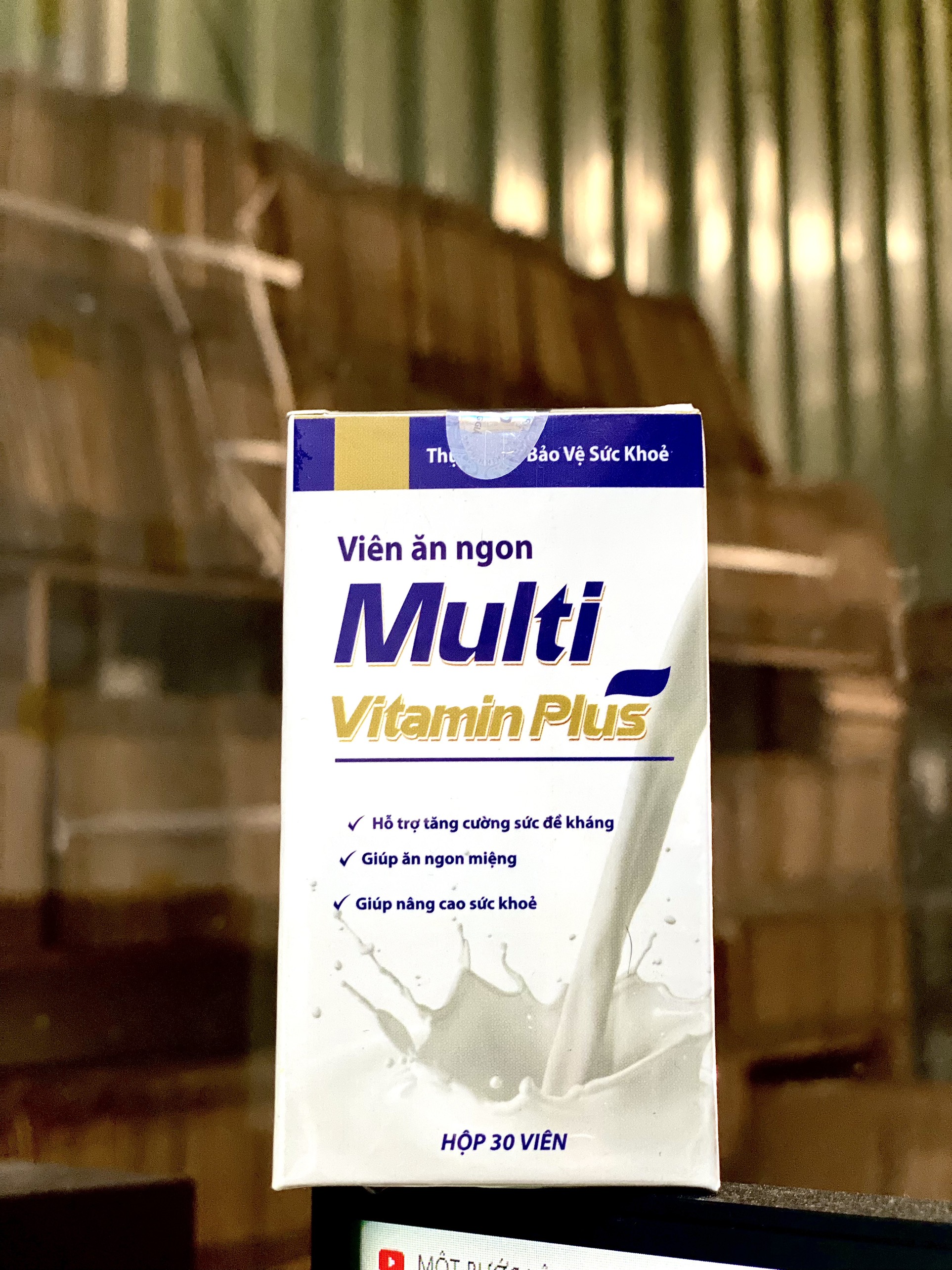 1 Hộp Tăng Cân Multi Vitamin Plus 30 viên Hỗ Trợ Cải Thiện Cân Nặng, Tăng Cường Sức Khỏe, Tăng Cân Cho Người Gầy