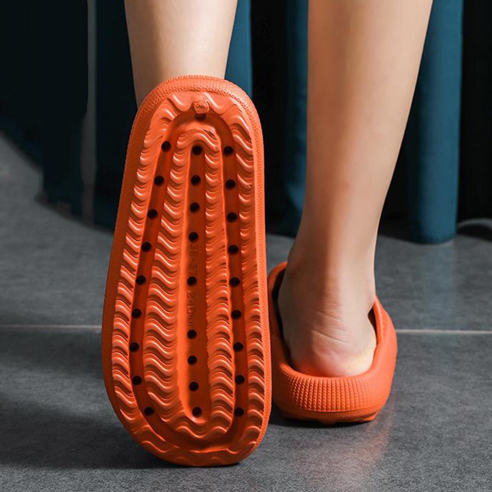 Super Soft Unisex Home Slippers Shoes Non-slip Open Toe House Shower Sandals