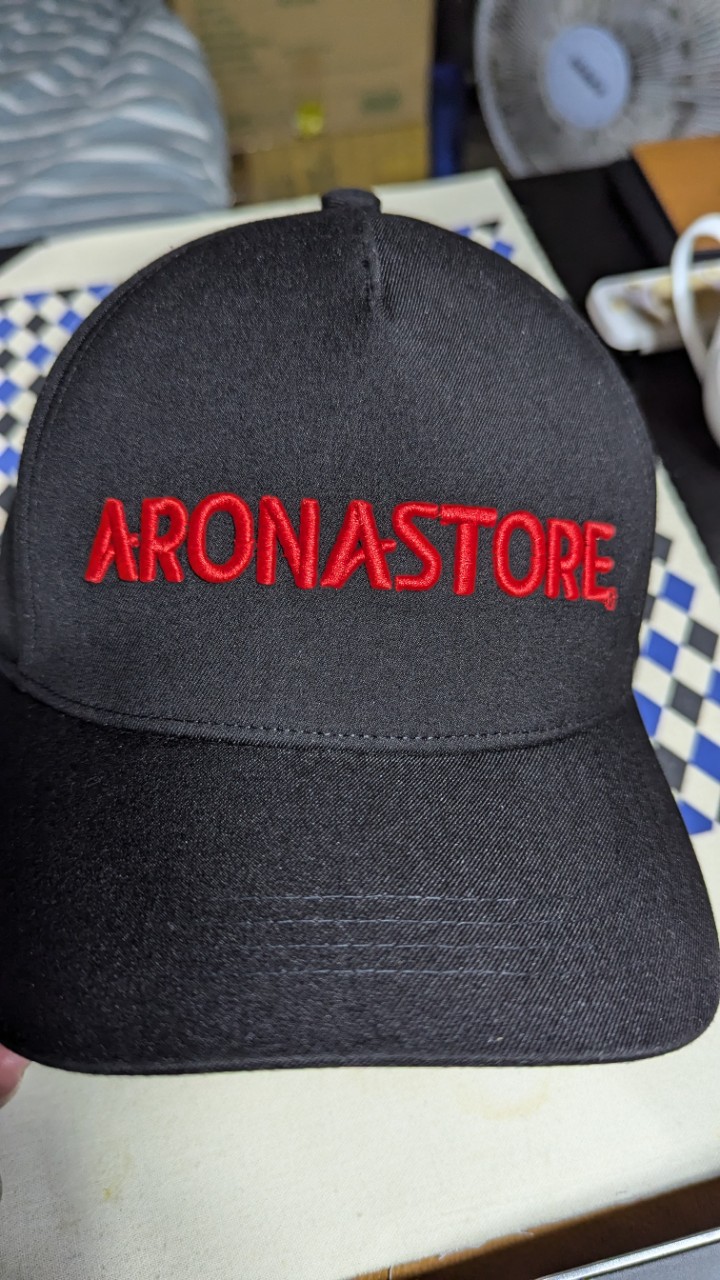 Nón bóng chày đen ARONASTORE mâu A6