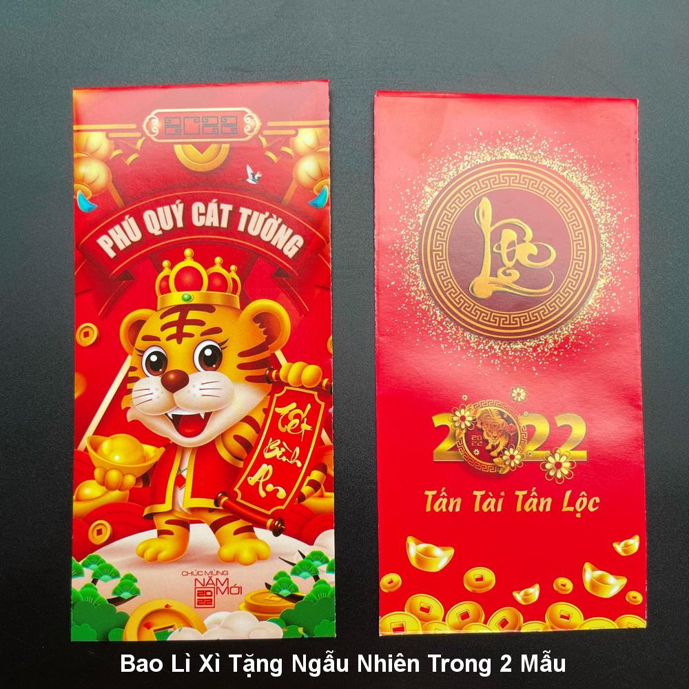 Tiền hình con Cọp Trung Quốc 100 tệ lưu niệm , cùng bao lì xì