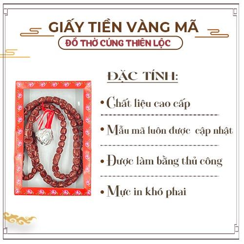 Phụ Kiện Cúng Dạng Chuỗi Phật Bằng Giấy - Hàng Mã Thiên Lộc