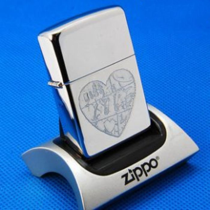 Bật Lửa Zippo For The Love Of Chrome Chính Hãng Usa