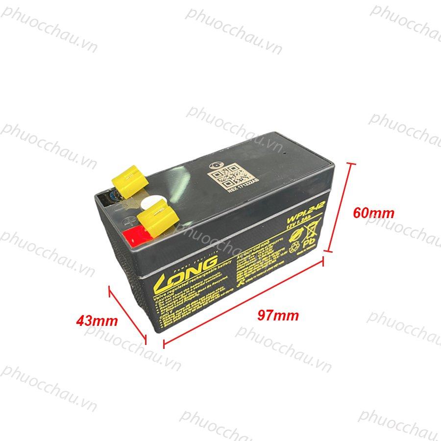 Ắc Quy LONG WP1.2-12 12V 1.2AH