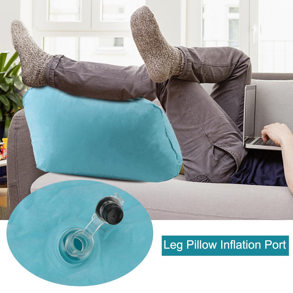 HILIFE PVC Còn Lại Gối Đệm Mềm Mại Di Động Đầu Gối Gối Bà Bầu Chân Nâng Bơm Hơi Chân Gối