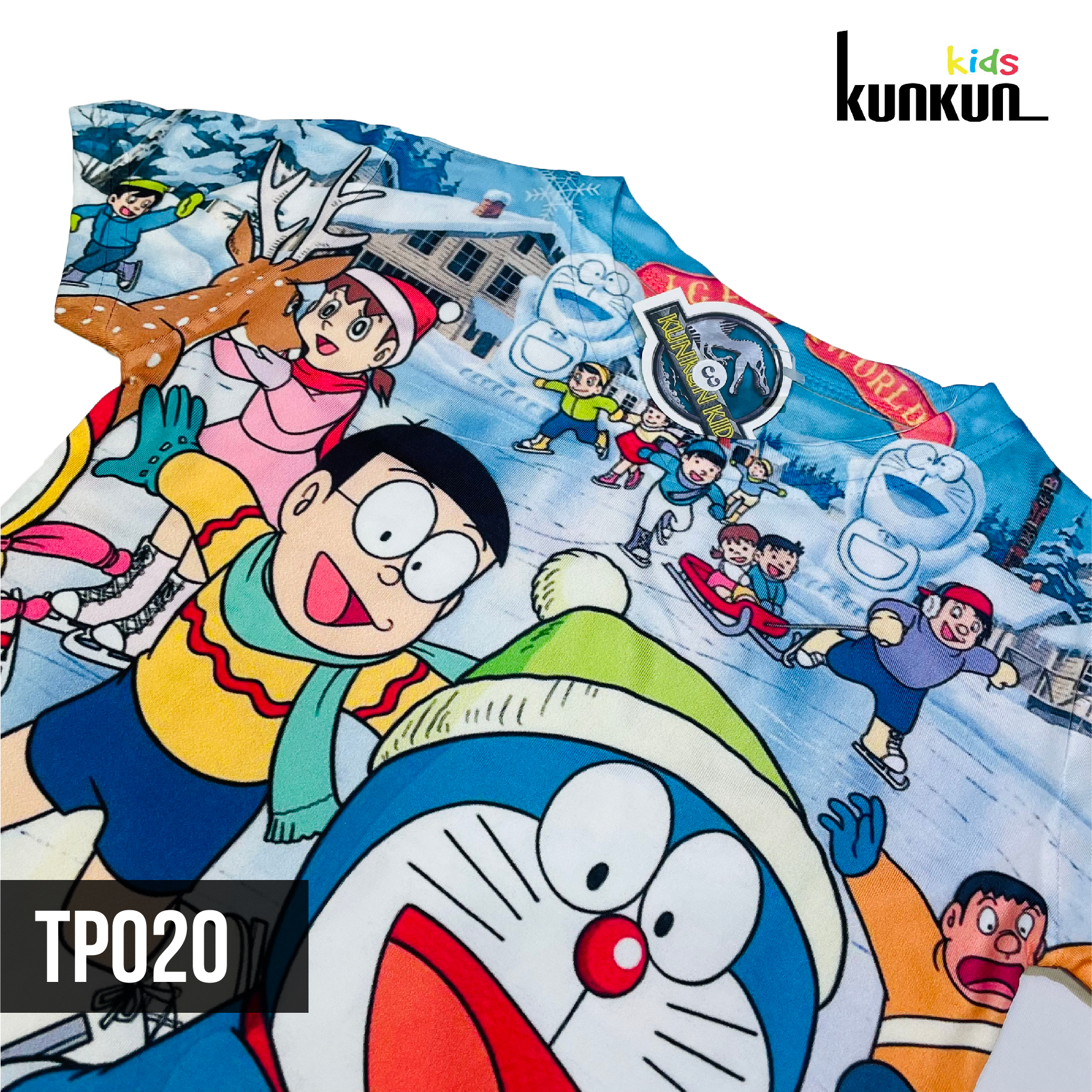 Đồ Bộ Bé Trai Hình Doraemon In 3D 10