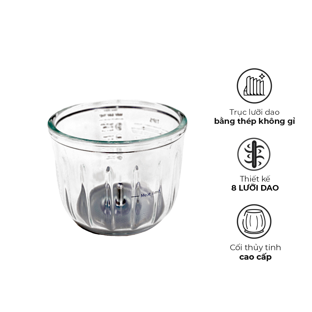 Máy xay thực phẩm Magic Eco AC-13 200W - Hàng chính hãng