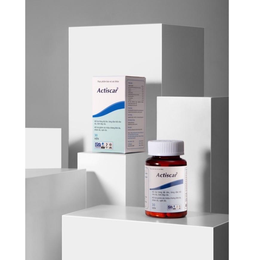 Combo 2 Hộp Viên Uống Làm Mờ Sẹo Actiscar