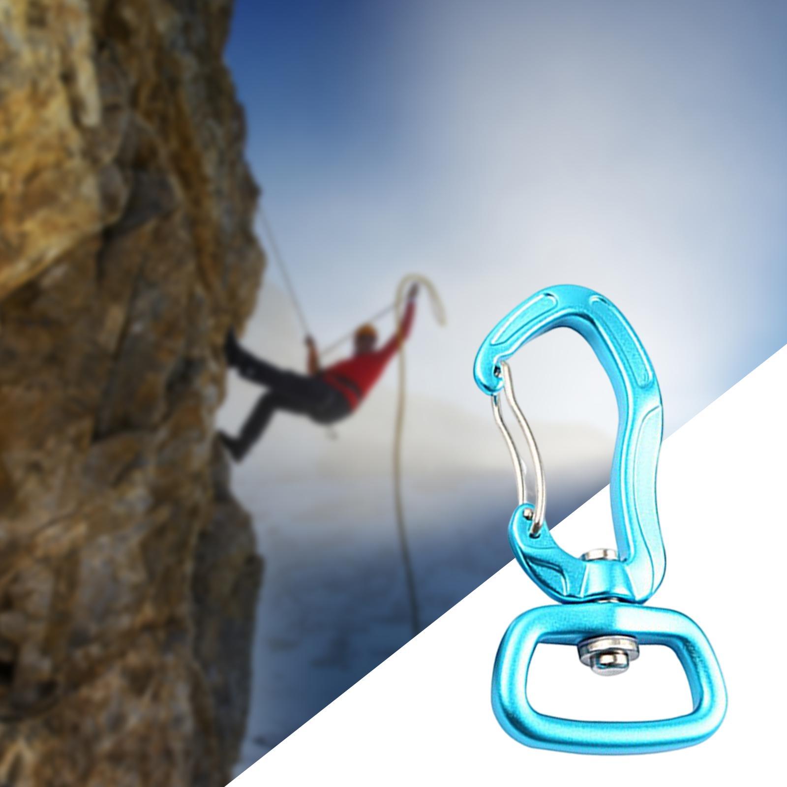 Swivel Carabiner Clip Locking Carabiner Clip for Key Chain Sports Hiking Backpacking