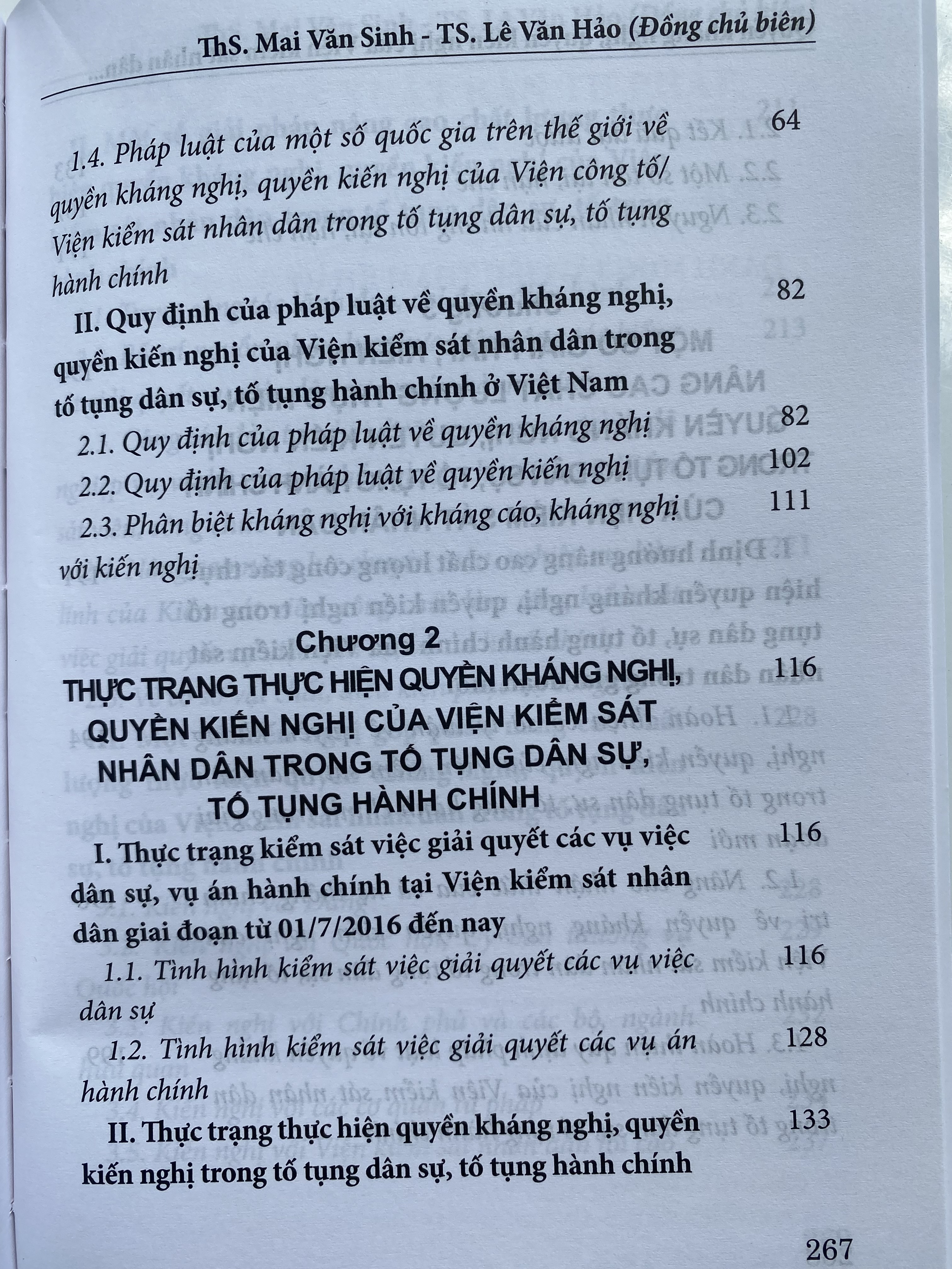 -Quyền Kháng Nghị, Quyền Kiến Nghị Của Viện Kiểm Sát Nhân Dân Trong Tố Tụng Dân Sự, Tố Tụng Hành Chính
