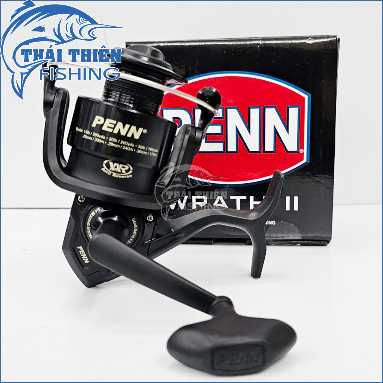 Máy Câu Cá Đứng Penn Wrath II Phiên Bản Mới 2024