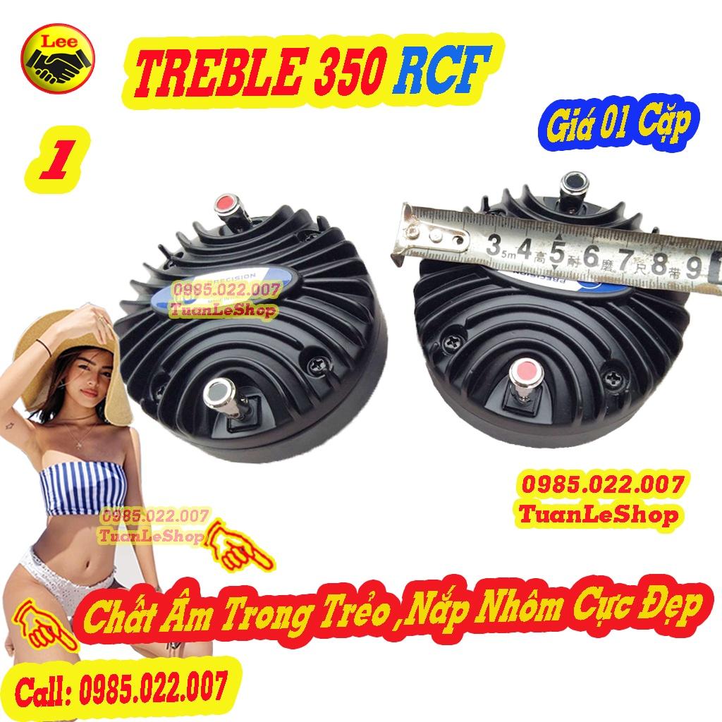 02 TREBLE KÈN R C F 350 NẮP NHÔM + 02 TẶNG TỤ 2,2MF – LOA TREBLE 350 NẮP NHÔM