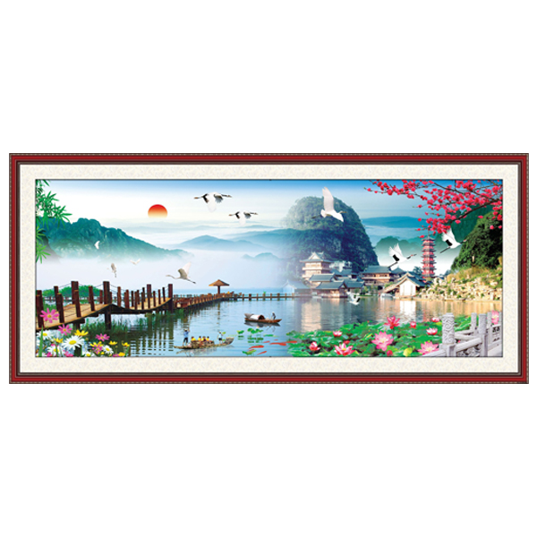 Tranh Nghệ Thuật Phòng Khách Q12K-ZTH
