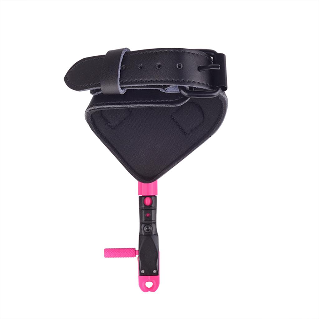 Archery Release Aid Buckle Adjutable Rotary for Archery Compound Bow Pink