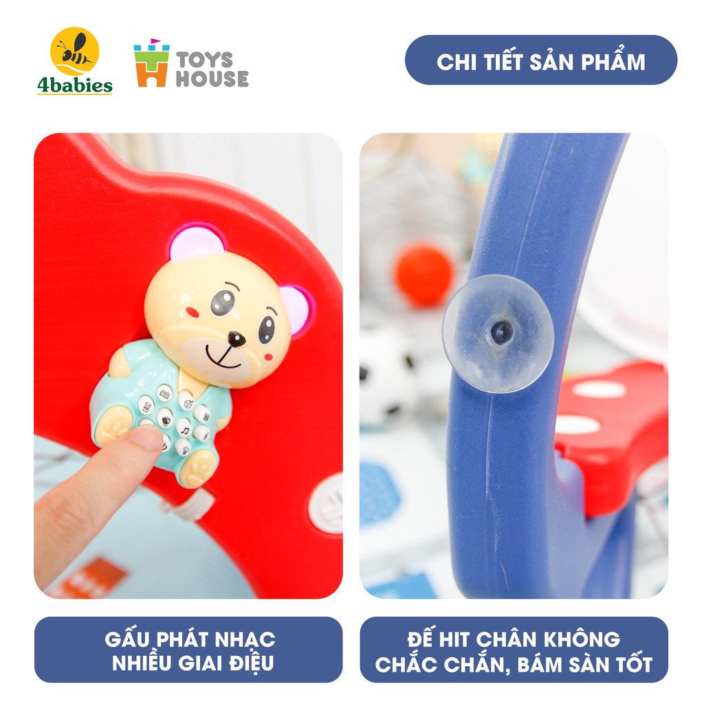 Bộ đồ chơi thể thao đa năng cho bé: Bóng đá, ném vòng, bóng rổ, Golf Toys House WM19046