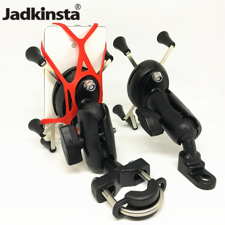 Jadkinsta Xe Máy Tay Cầm Giá Đỡ Phía Sau Gương Dạng Ray Ốp Cho GoPro ĐTDĐ Điện Thoại Thông Minh Cho X XR 11 12 13