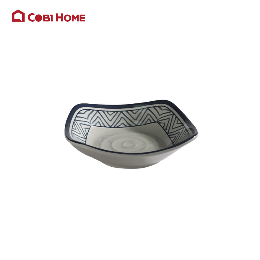 chén chấm vuông bằng melamine cao cấp ( 2 loại)