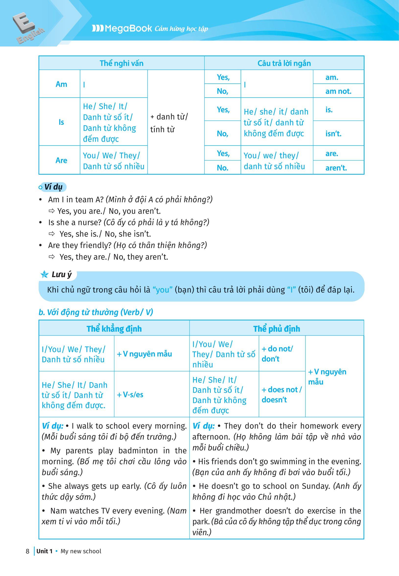 Luyện Chuyên Sâu Ngữ Pháp Và Bài Tập Tiếng Anh 6 - Tập 1 (Theo Chương Trình Global Success)