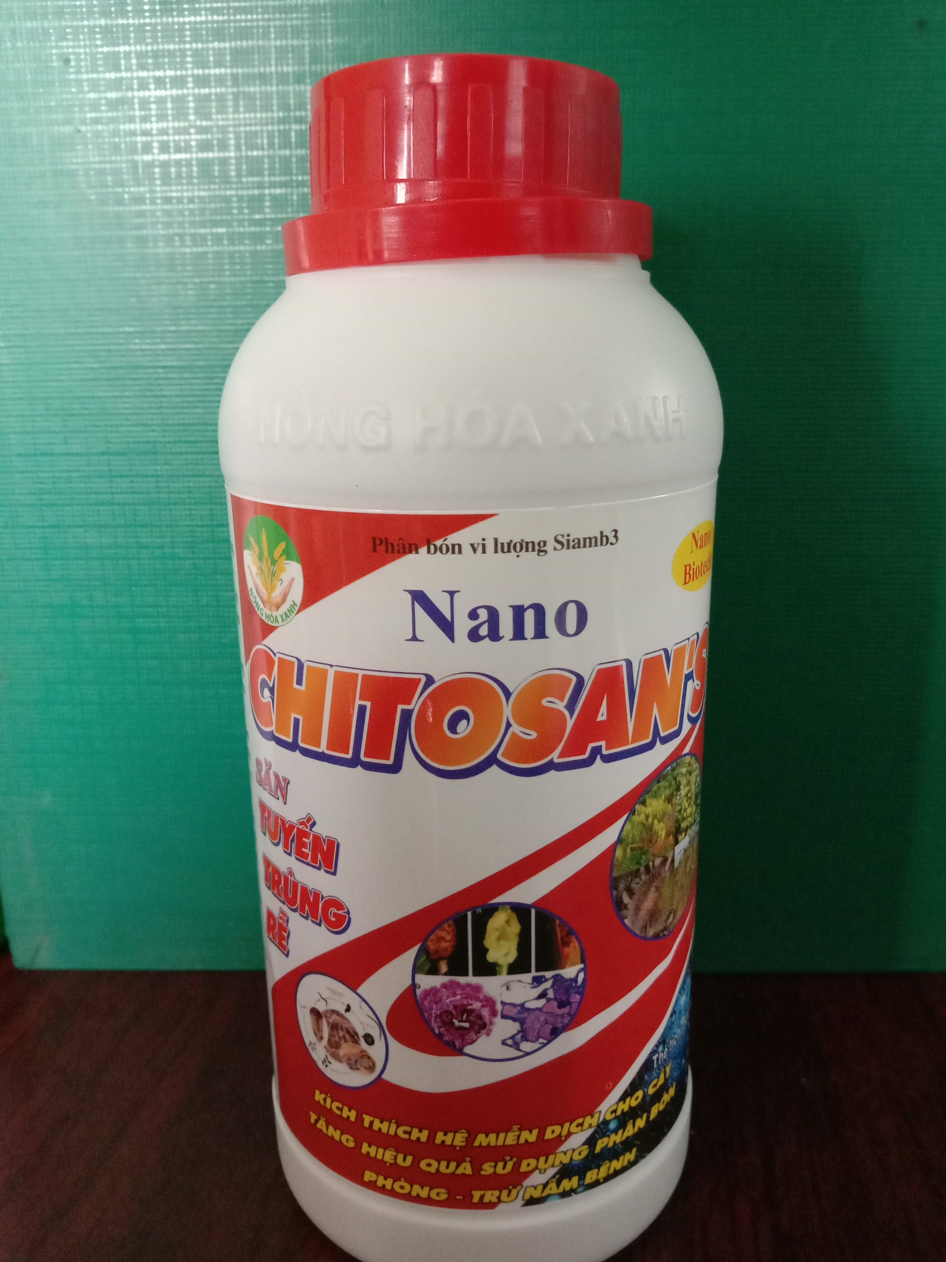 NANO CHITOSAN’S 0,5 LÍT – KÍCH THÍCH HỆ MIỄN DỊCH CHO CÂY TĂNG HIỆU QUẢ SỬ DỤNG PHÂN BÓN PHÒNG – TRỪ NẤM BỆNH