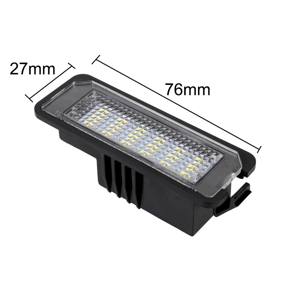 Bộ 2 Đèn Led 12v 6500k 18smd Cho Xe Vw Golf Mk4 Mk5 Mk6 Passat Polo Cc Eos