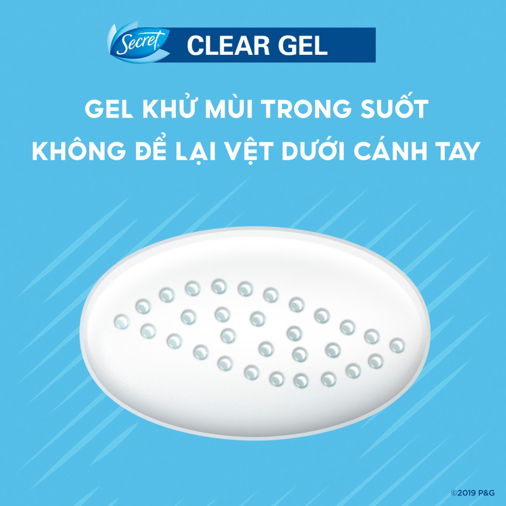 Gel Khử Mùi Secret Luxe Lavender Dành Cho Nữ Hương Hoa Oải Hương Thư Giãn 73g