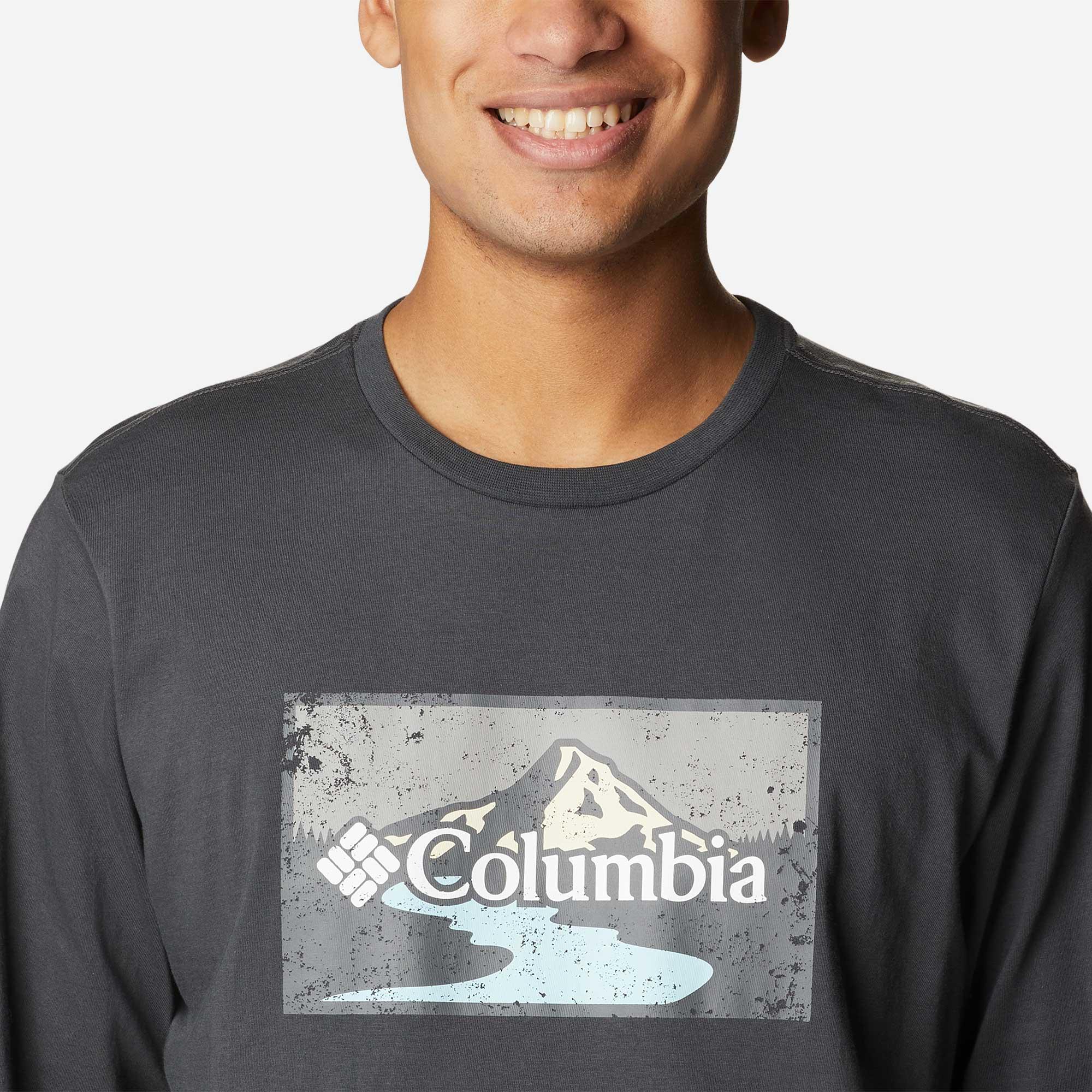 Áo thun dài tay thể thao nam Columbia Csc Seasonal Logo - 2013542011