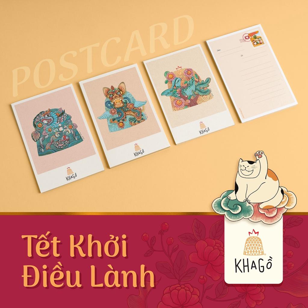 Postcard Tết 2023 | Thiệp Chúc Tết 2023| Kha Gồ