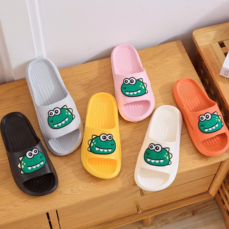 Dép nữ đi trong nhà Siêu NHẸ, ÊM ÁI DINO MẶT XANH siêu cute
