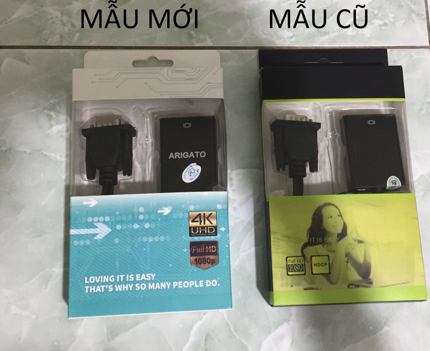 Bộ chuyển VGA to HDMI (Có Adapter)