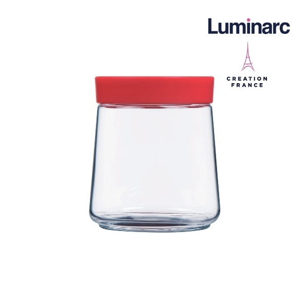 Hũ Thuỷ Tinh Luminarc Swing Nắp Đỏ 750ml - LUHUP5282