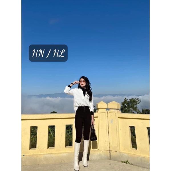 Set áo sơ mi phối áo thun