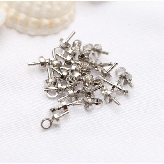 Set 10 Chốt Gắn Mặt Dây Chuyền Handmade Resin, Phụ Kiện Làm Trang Sức DIY Cổ Trang - Trường Thịnh Sài Gòn