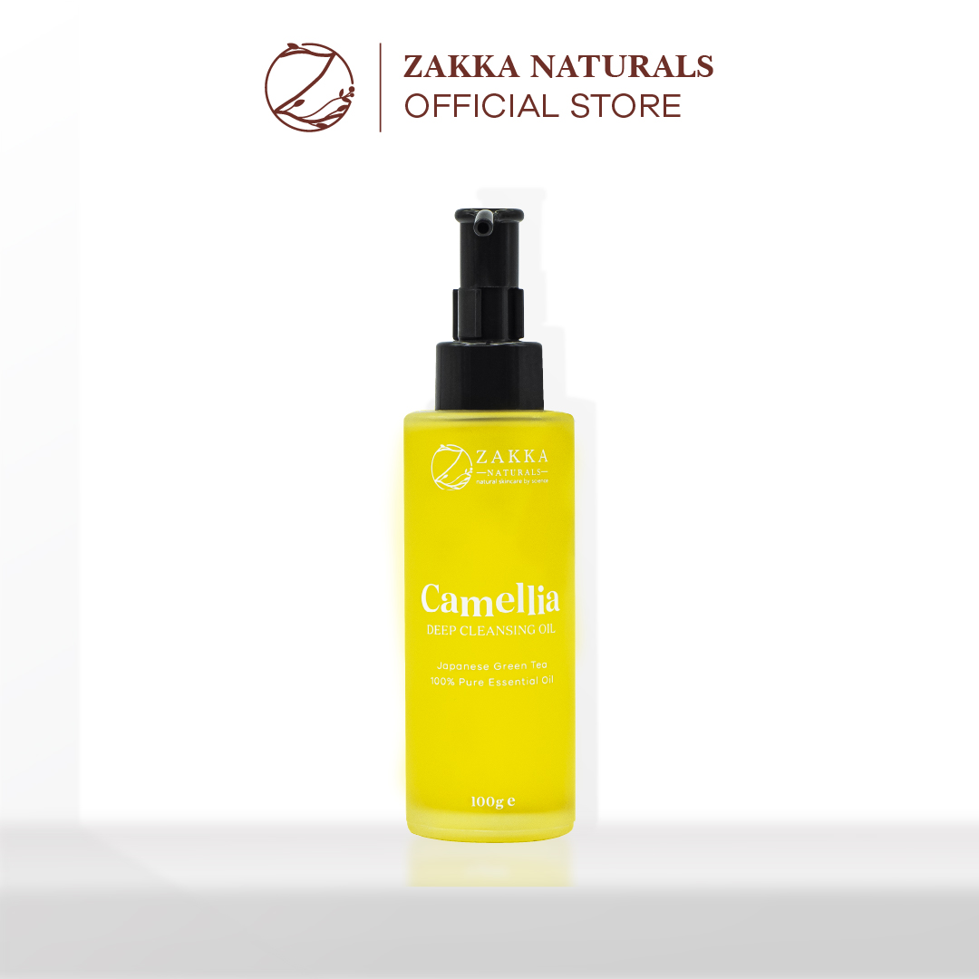 Dầu Tẩy Trang Zakka Naturals Làm Sạch Sâu, Dưỡng Ẩm, Chống Lão Hóa Camellia Deep Cleansing Oil 100g