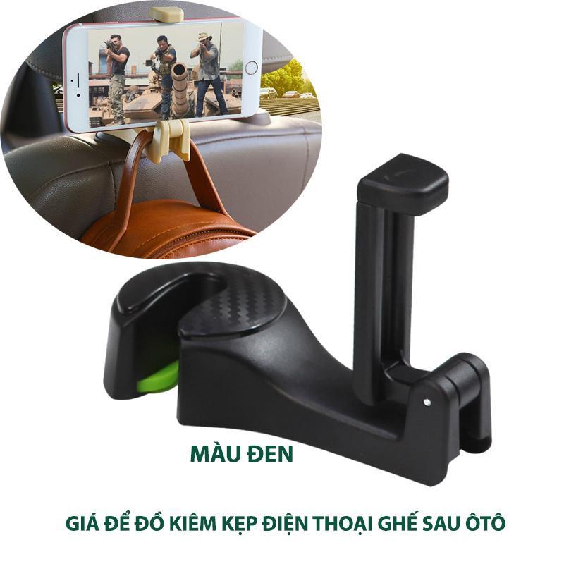 BỘ MÓC TREO ĐỒ TRONG Ô TÔ GIỮ ĐIỆN THOẠI (BỘ 2 CÁI) - Home and Garden