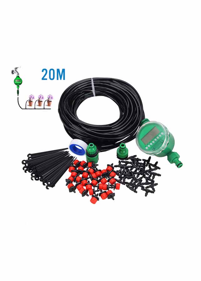 Bộ tưới cây tự động 30 béc nhỏ giọt kèm 25m dây và đầy đủ phụ kiện