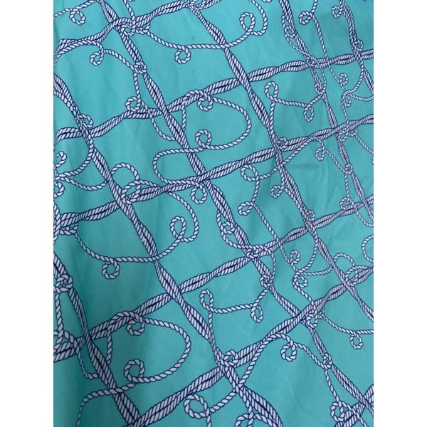 Vải bơi hoạ tiết màu xanh ngọc