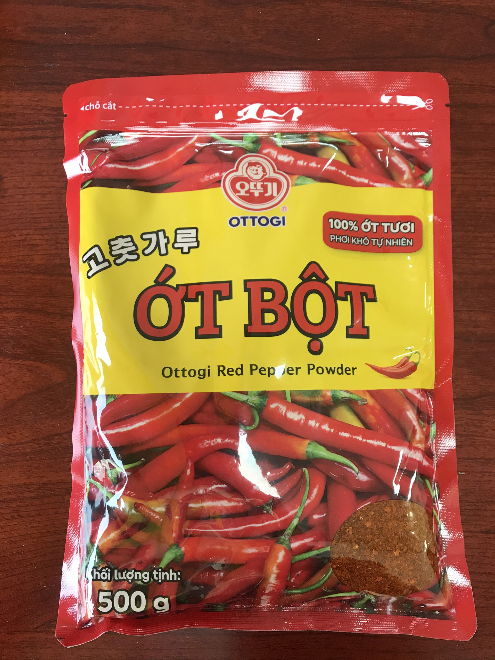 Ớt bột Ottogi 500g