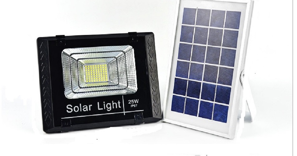 Đèn Led Năng Lượng Mặt Trời 25W -hàng chính hãng