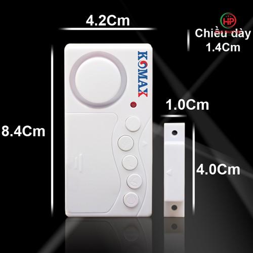 Thiết bị chống trộm gắn cửa, Báo trộm gắn cửa Komax KM-C03 - Hàng Chính hãng