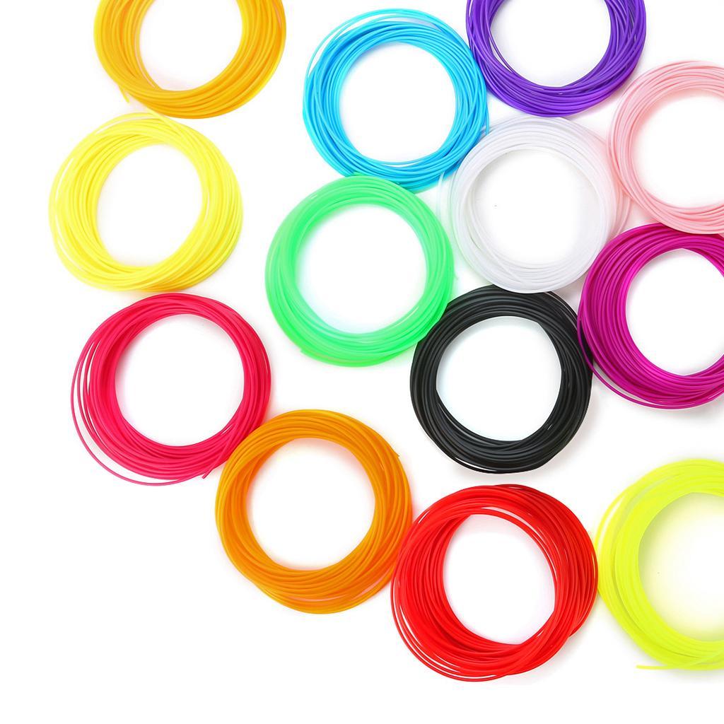 ABS 3D Printer Filament 1.75 mm Spool for 3D Printer &3D Pen 20Colors 5m
